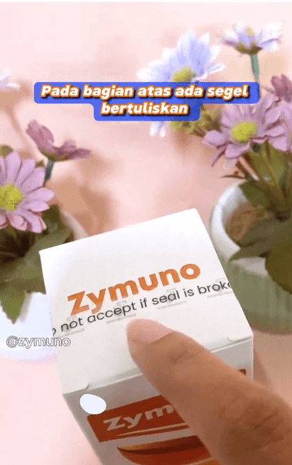 kemasan zymuno asli dan palsu