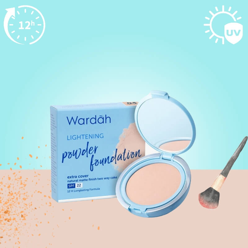 Wardah Lightening-Powder Foundation Extra Cover